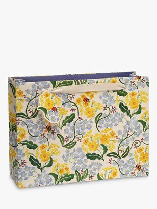 Large Gift Bag in Emma Bridgewater's Forget me Not design.
