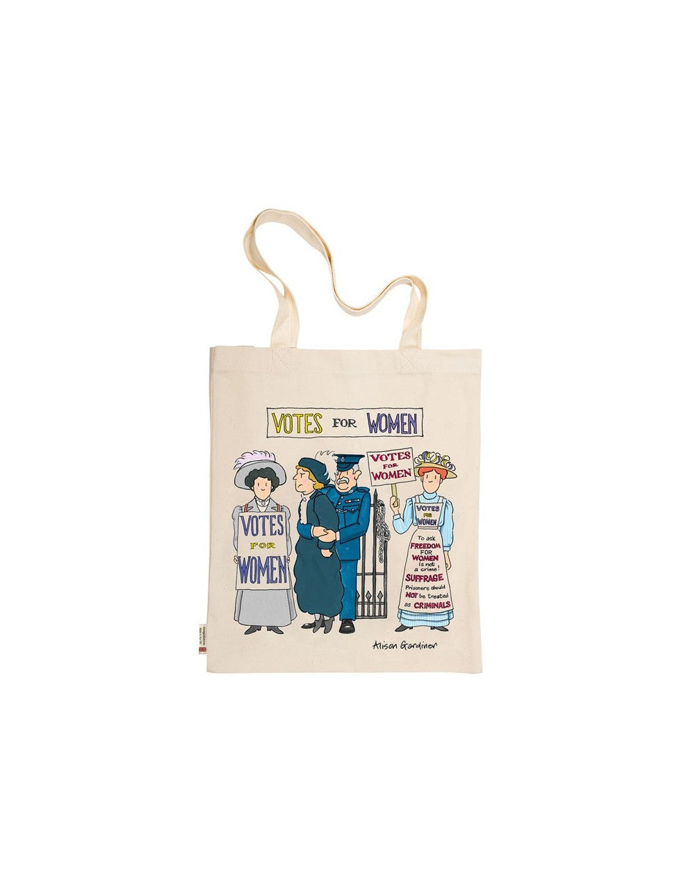 Alison Gardiner USA Suffragettes Cotton Tote Bag
