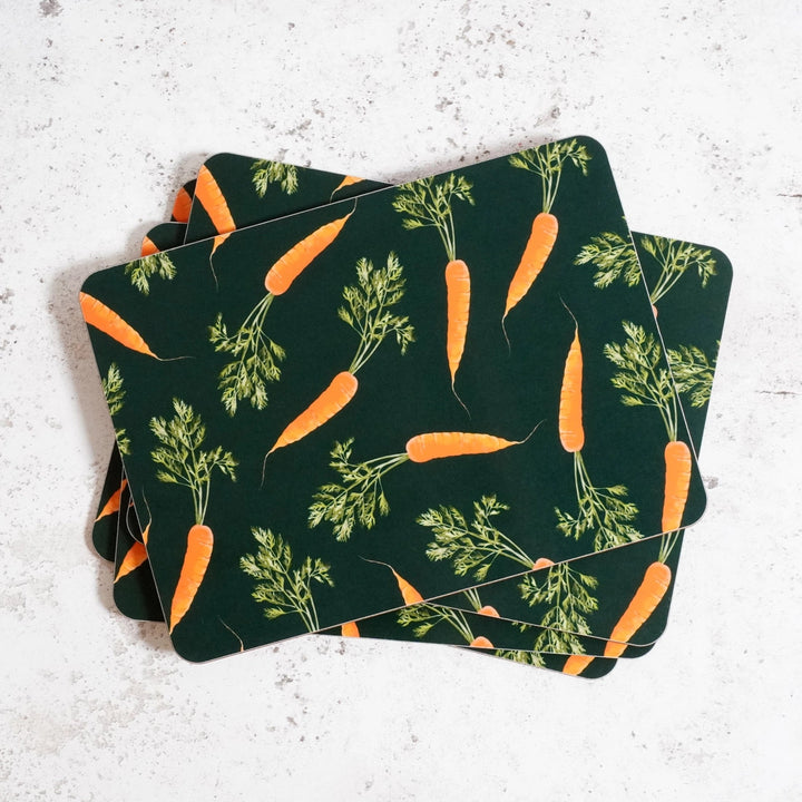 Carrot Coaster Set by Corinne Alexander