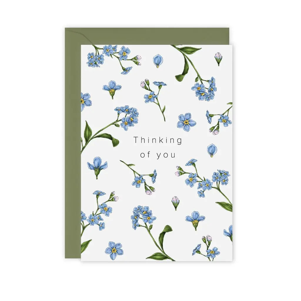 Champ de Fleur "Thinking of You" Greeting Card