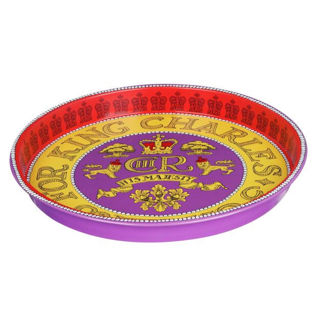 Emma Bridgewater King Charles III Coronation Deepwell Tin Tray