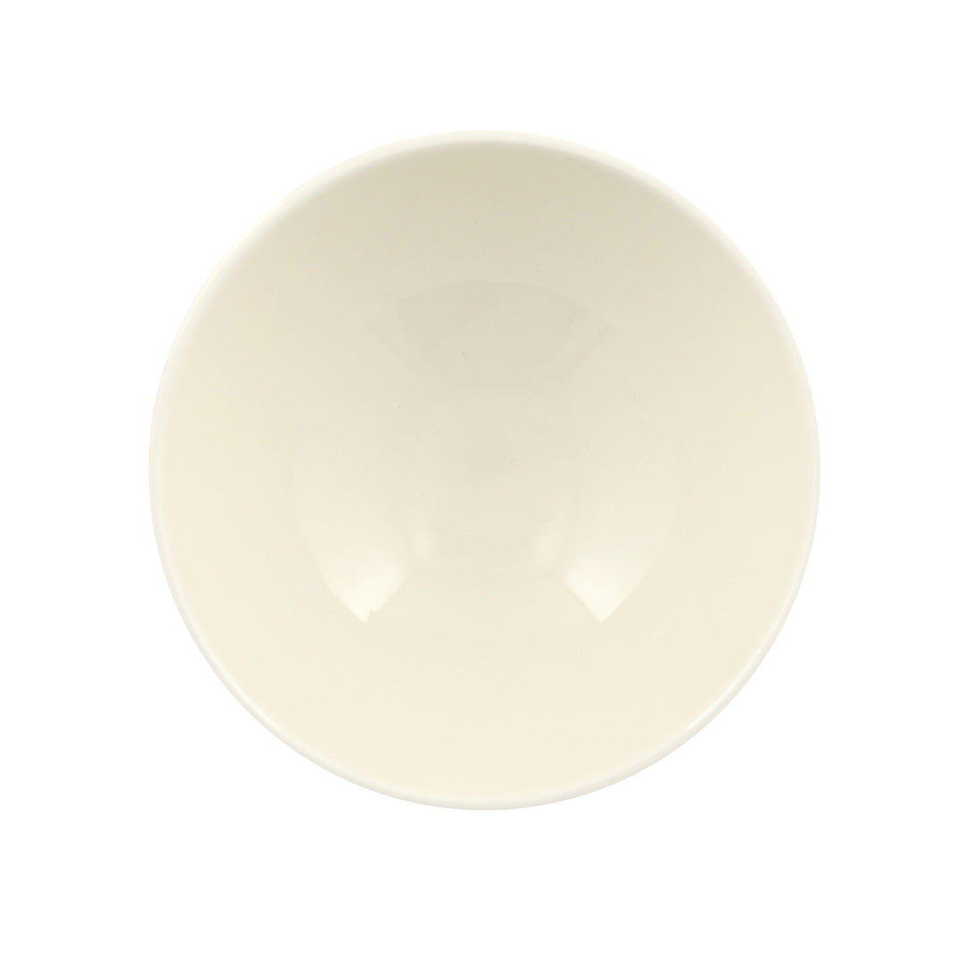 Emma Bridgewater Pink Pansy French bowl-- inside