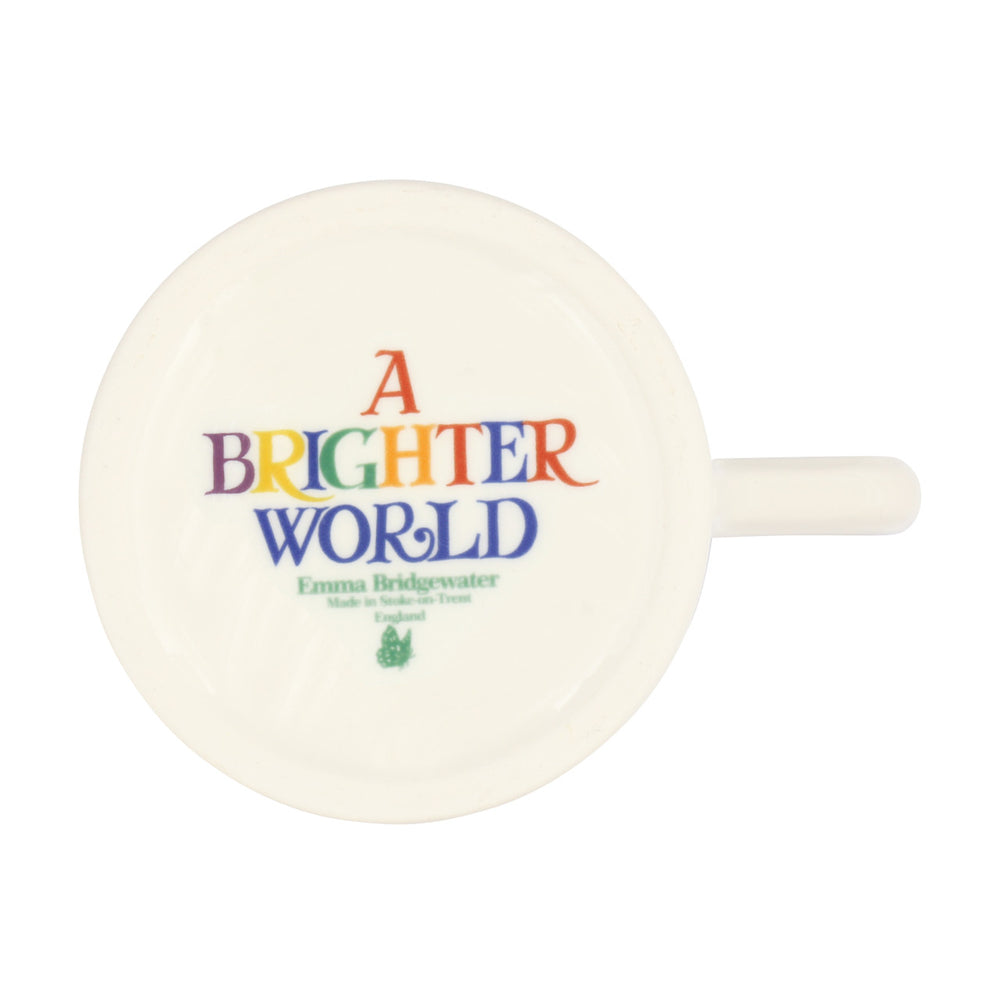 Emma Bridgewater Rainbow Toast Kindness & A Fair World Half Pint Mug