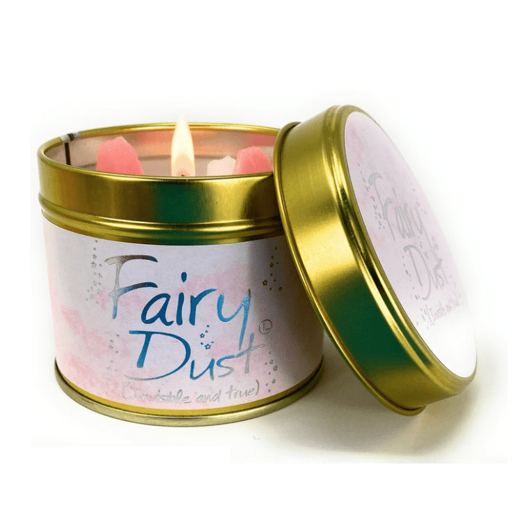 Fairy Dust Scented Candle from Lily-Flame. Handmade in England.