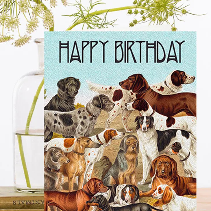 The Gathering Birthday Card by Madame Treacle