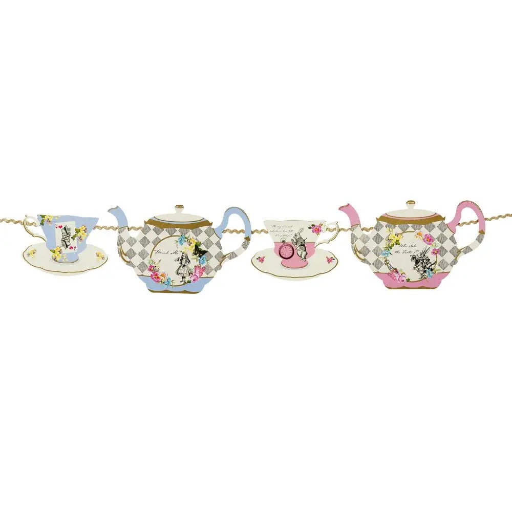 Truly Alice Teapot Bunting
