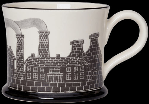 Pits 'n' Pots Mug by Moorland Pottery.