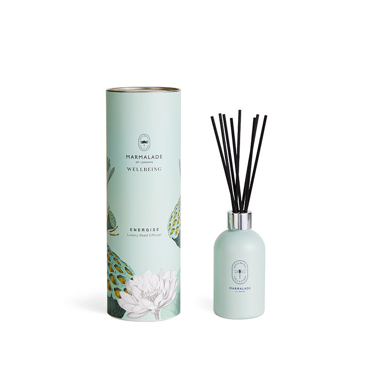 Wellbeing Energise Reed Diffuser by Marmalade of London