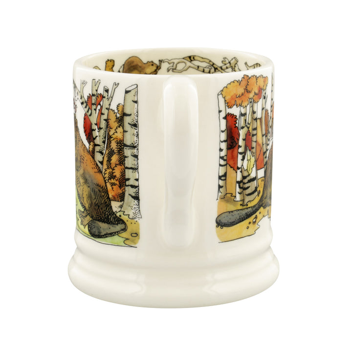 Emma Bridgewater Beavers Half Pint Mug. 