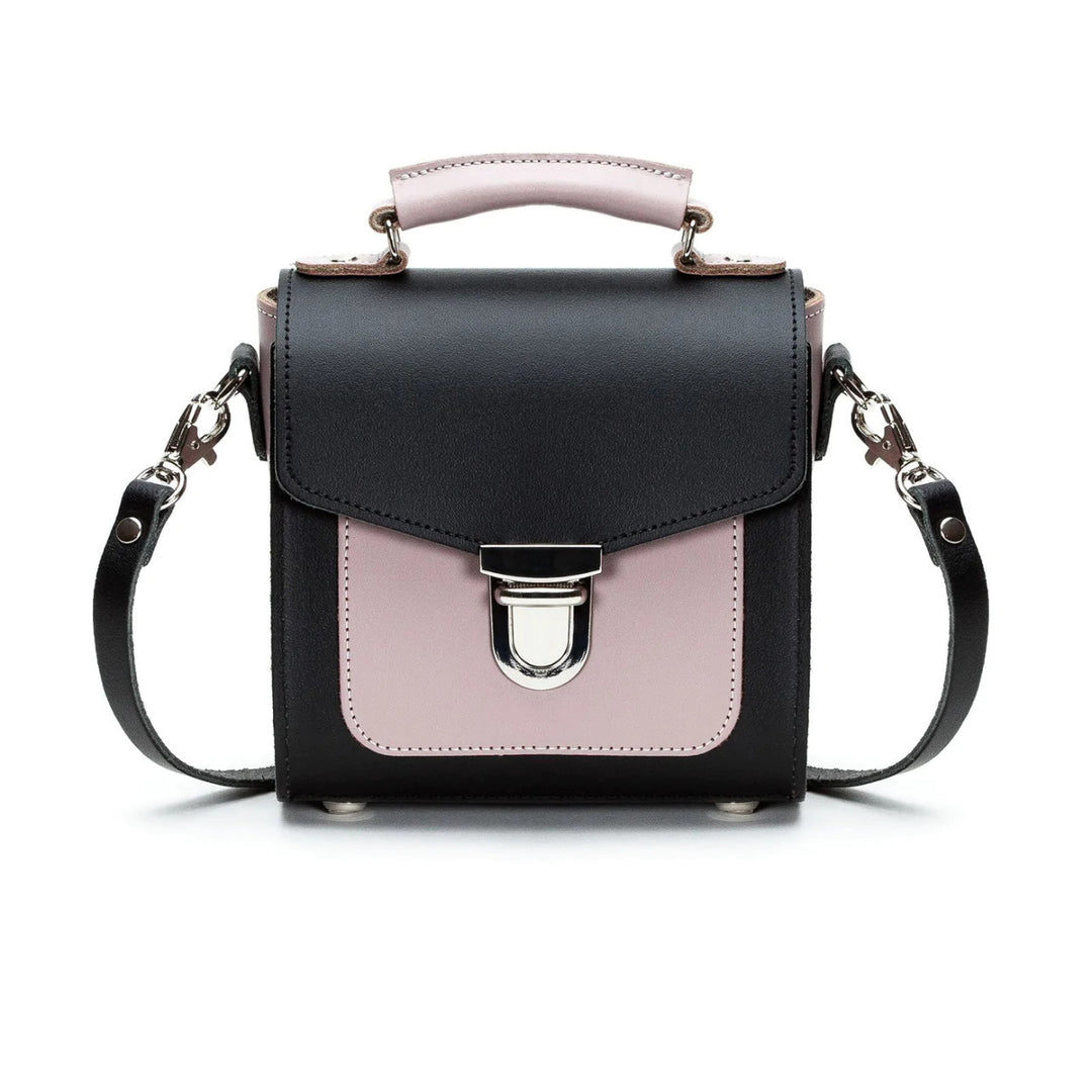 Zatchels Handmade Leather Sugarcube Plus - Rose Truffle