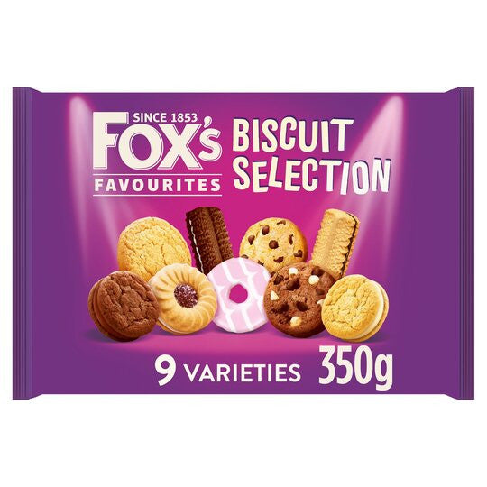 Fox's Favorite Biscuit Selection 350g/12.3oz