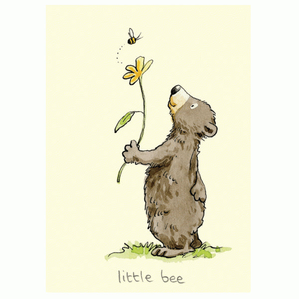 Little Bee Greetings Card by Anita Jeram.