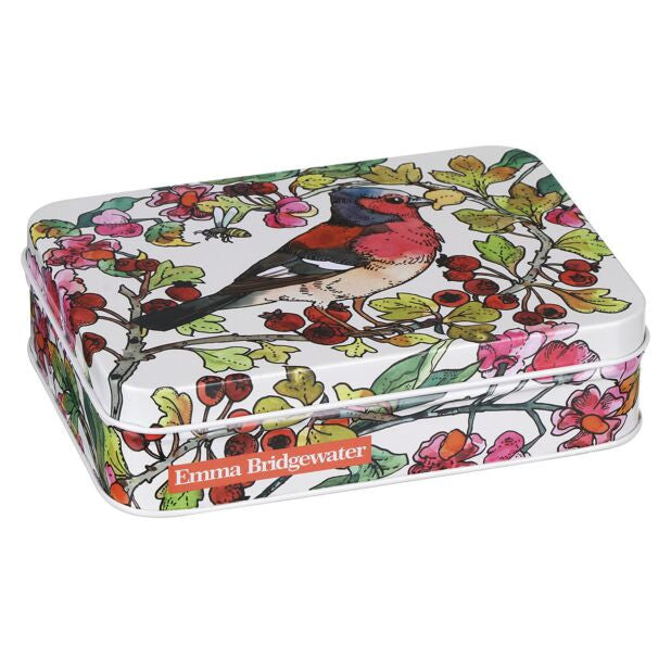Emma Bridgewater Birds in the Hedgerow Small  In the Woods Rectangular Tin