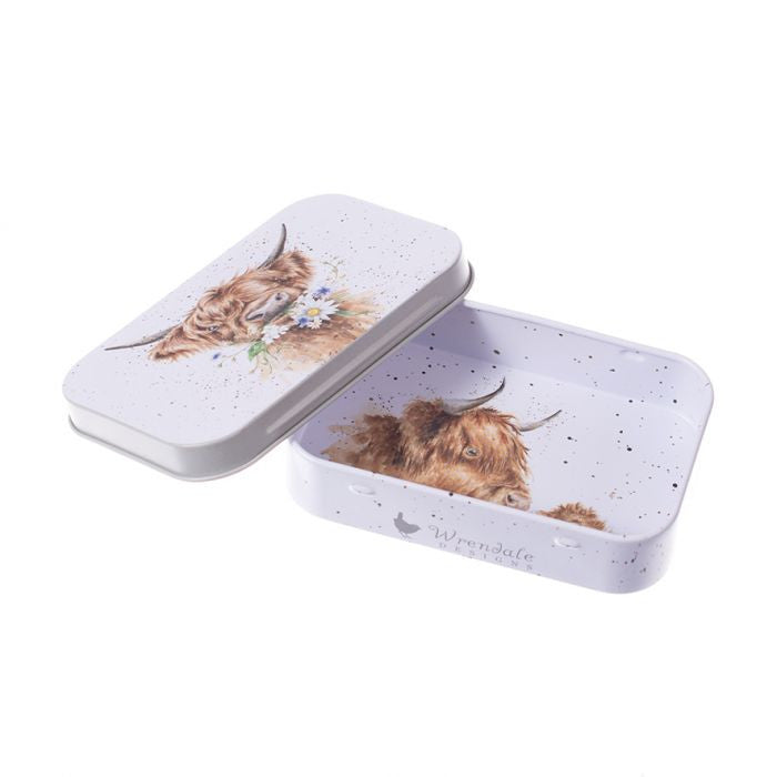 'Daisy Coo' Cow Mini Tin by Wrendale Designs.