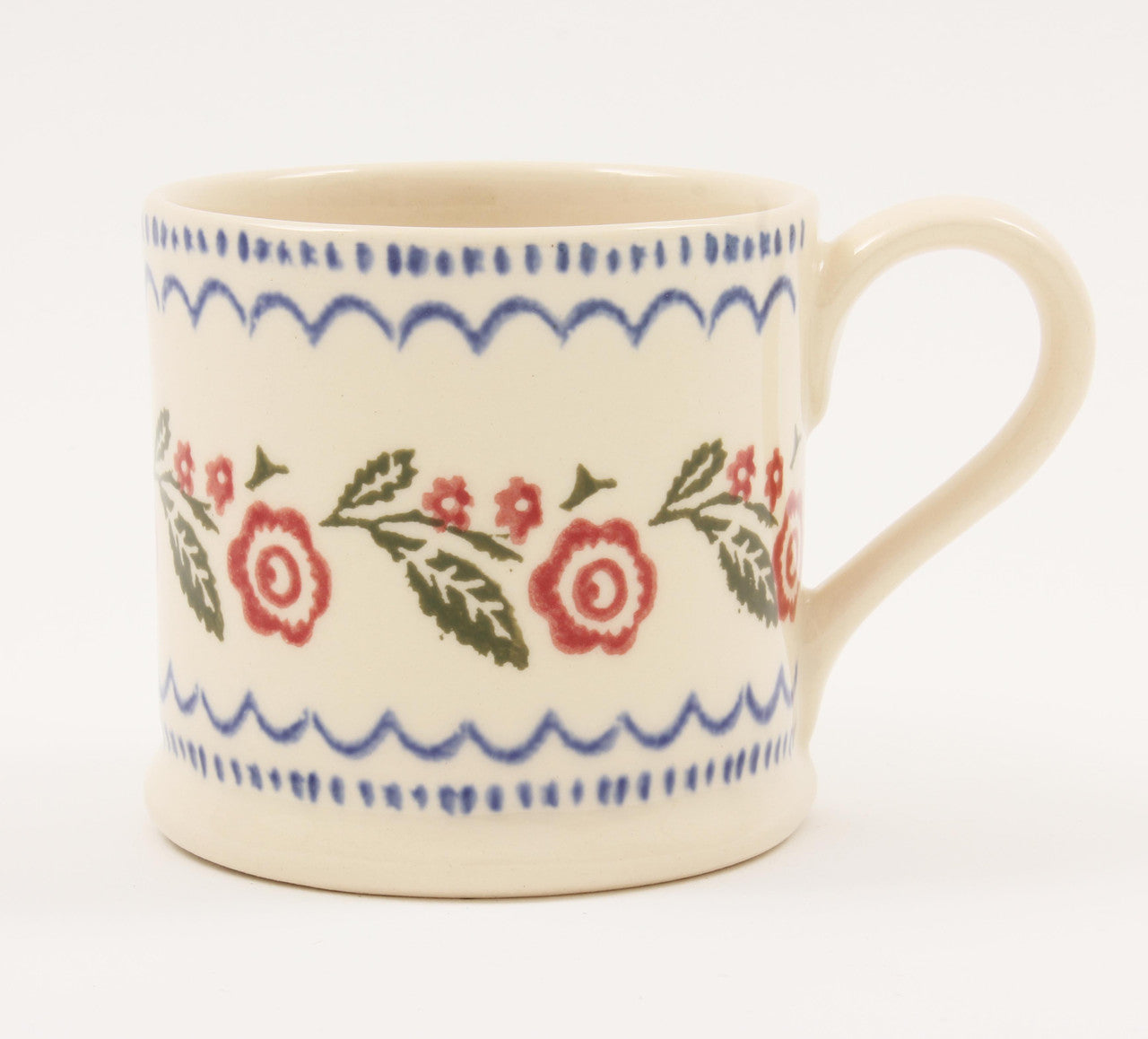 Brixton Pottery Creeping Briar handmade pottery mug