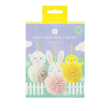 Easy Peasy Pom Pom Kit by Talking Tables. Image
