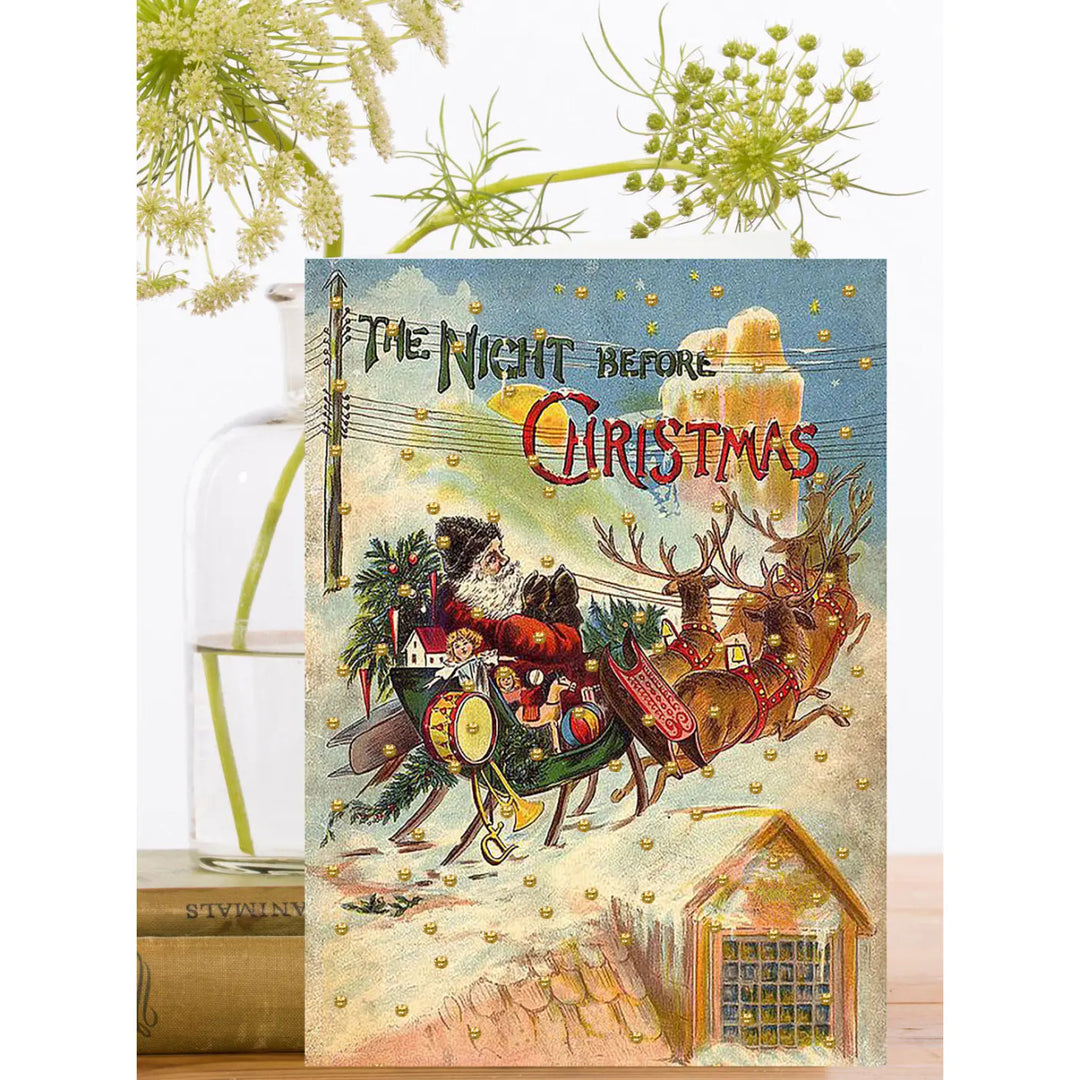 The Night Before Christmas Card by Madame Treacle.