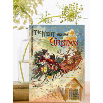 The Night Before Christmas Card by Madame Treacle. Image