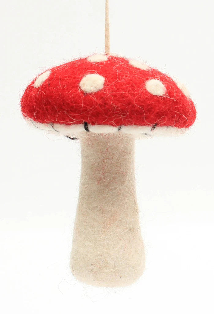 Toadstool Felt Decoration