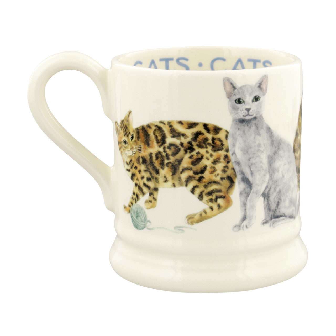 Emma Bridgewater 1/2 pint hand made mug.