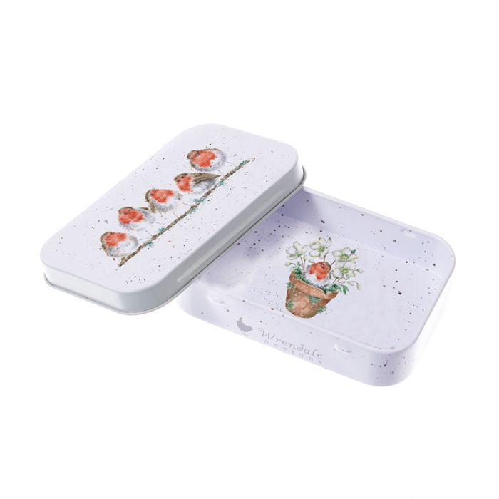 'Jolly Robin' Duck Mini Tin by Wrendale Designs.