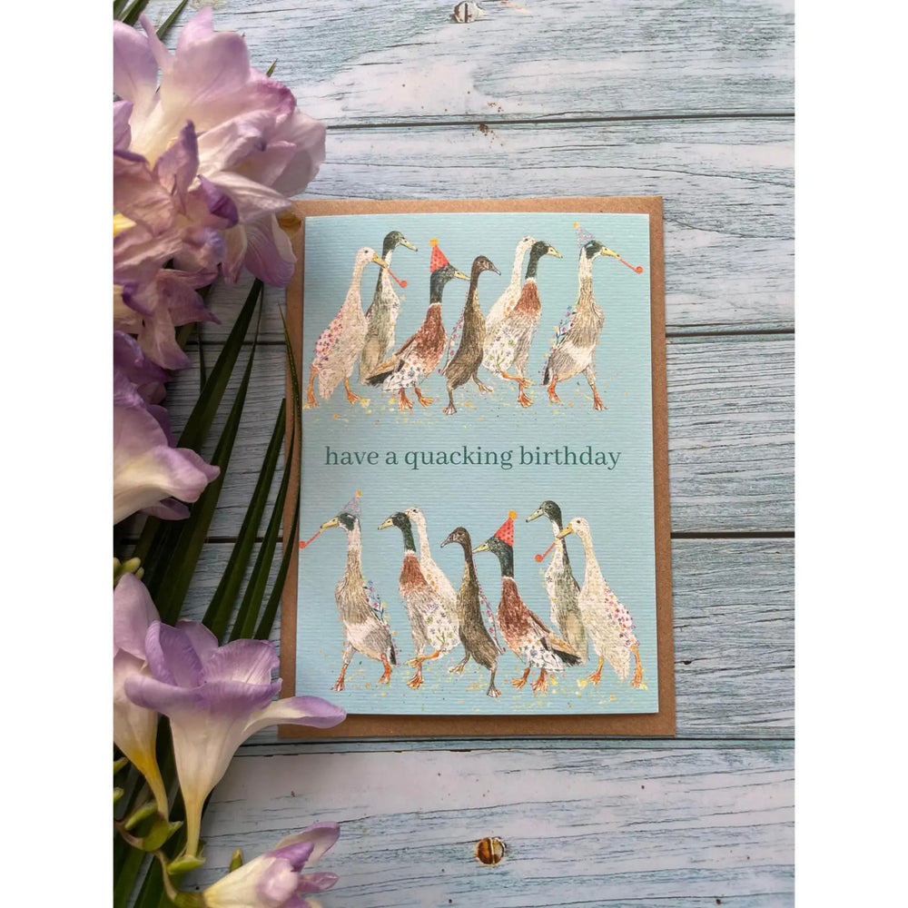 Have a Quacking Birthday! Eco-card