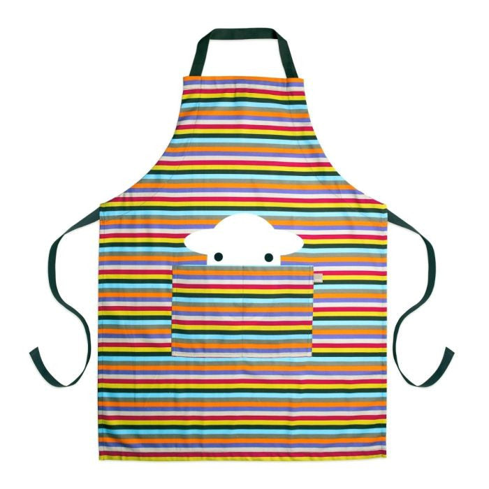 Herdy Peep Stripe 100% cotton apron, made in Europe.