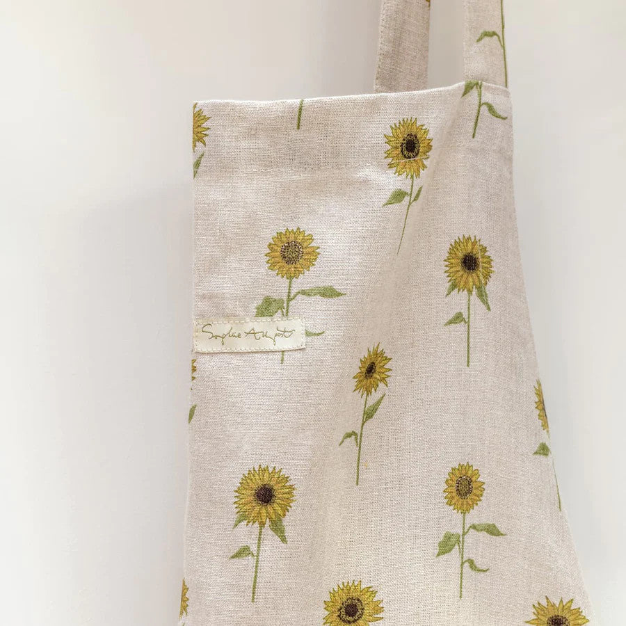 Sophie Allport Sunflowers Linen Apron