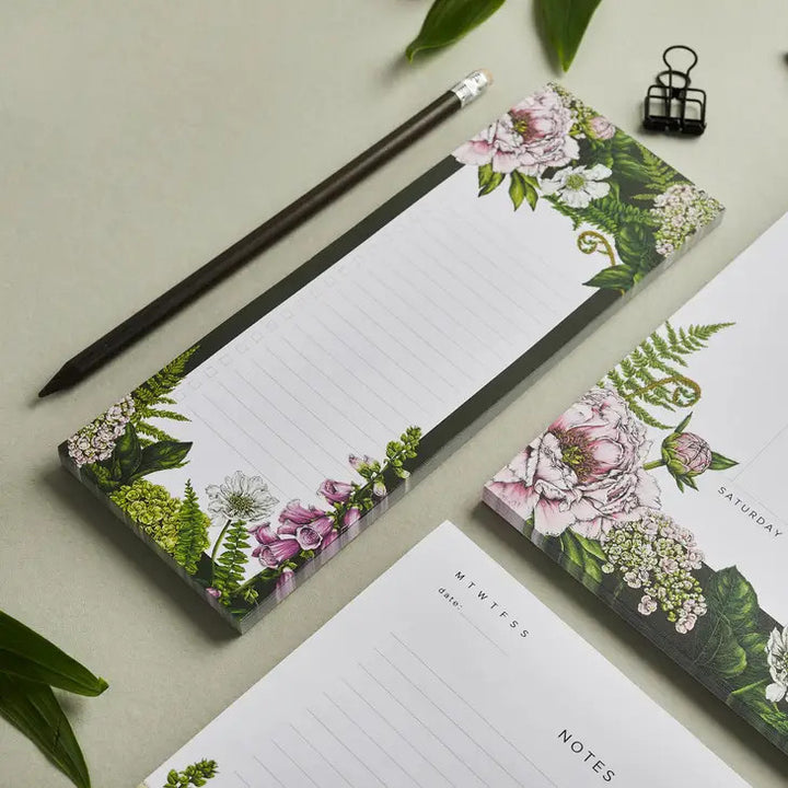 Summer Garden To Do List Pad by Catherine Lewis Design