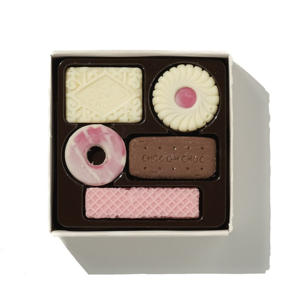 Mini Chocolate Biscuits by Choc on Choc.