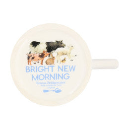 Bright New Morning 1/2 pint mug from Emma Bridgewater. Made in England.
