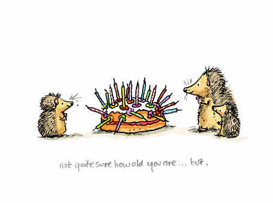 Not Sure How Old You Are Greetings Card