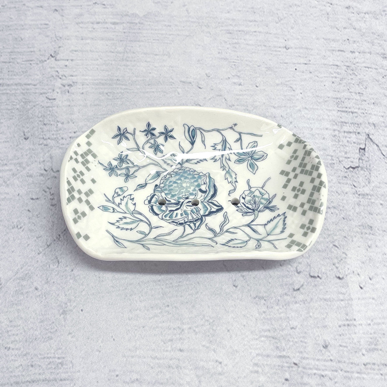 Alex Allday Peony Ceramic Soap Dish