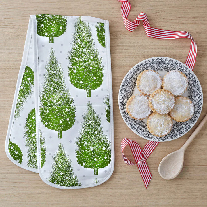 Thornback & Peel Christmas Tree Double Oven Glove.