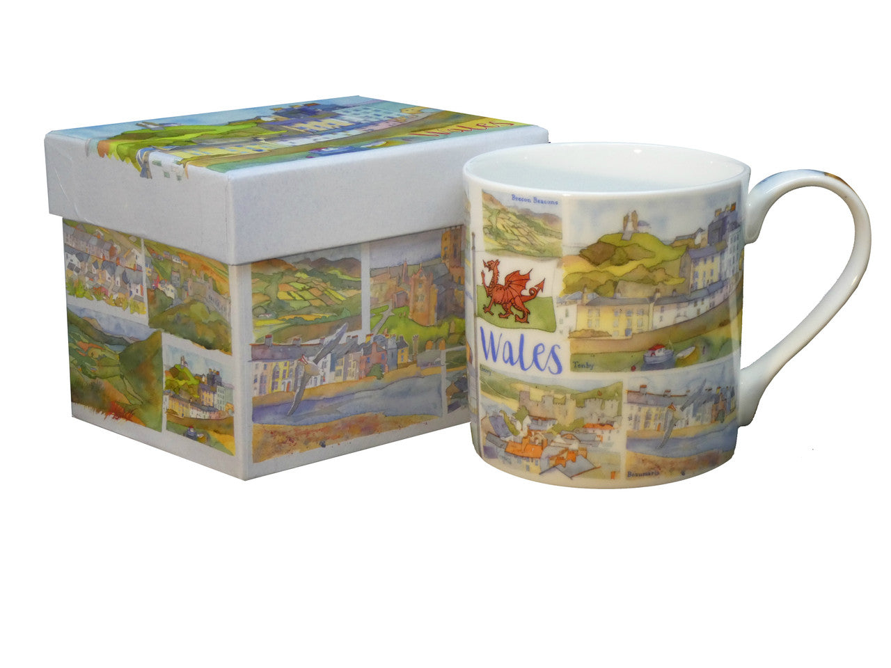 Emma Ball Wales Bone China Mug (Boxed)
