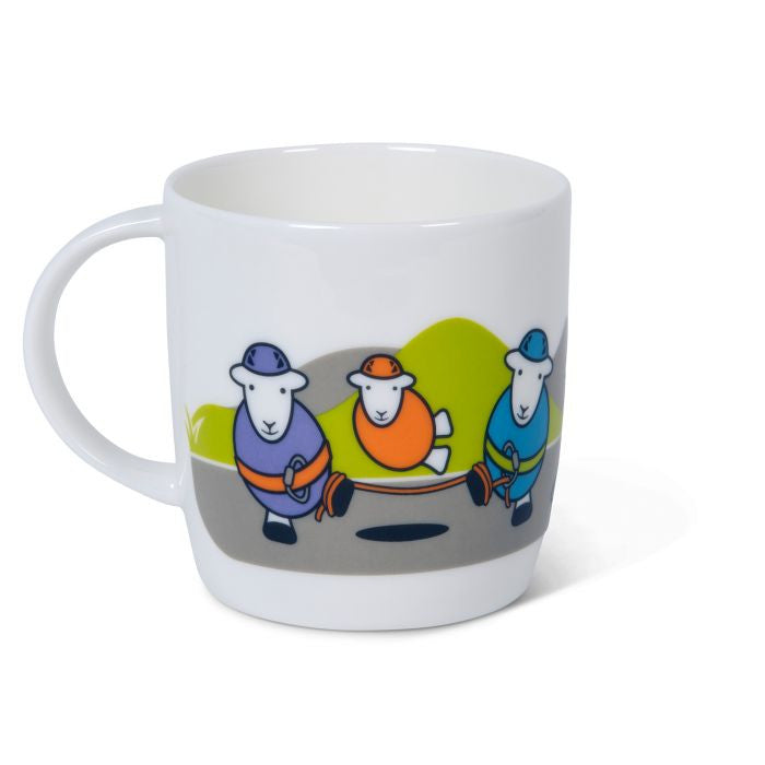 herdy climber mug. Made in England.