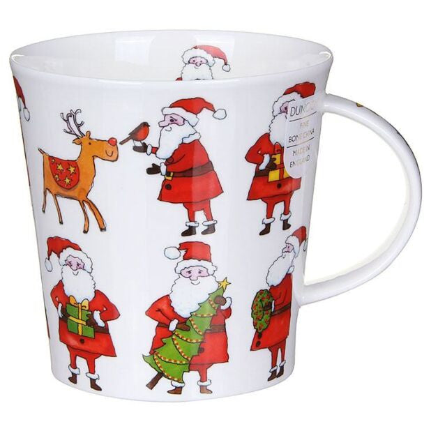 Bone China Dunoon Cairngorm Santa's Brigade mug - Instrument