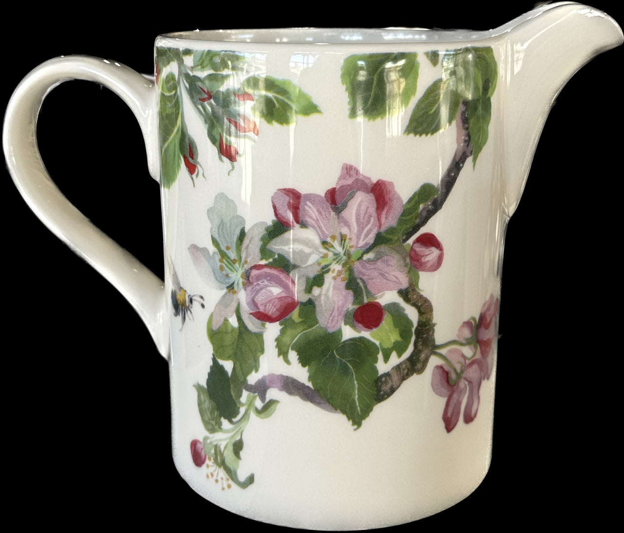 Emma Bridgewater Blossom Large Straight Jug. Handmade in England. 