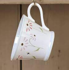 Susie Watson pottery Echinacea Conical Mug. 