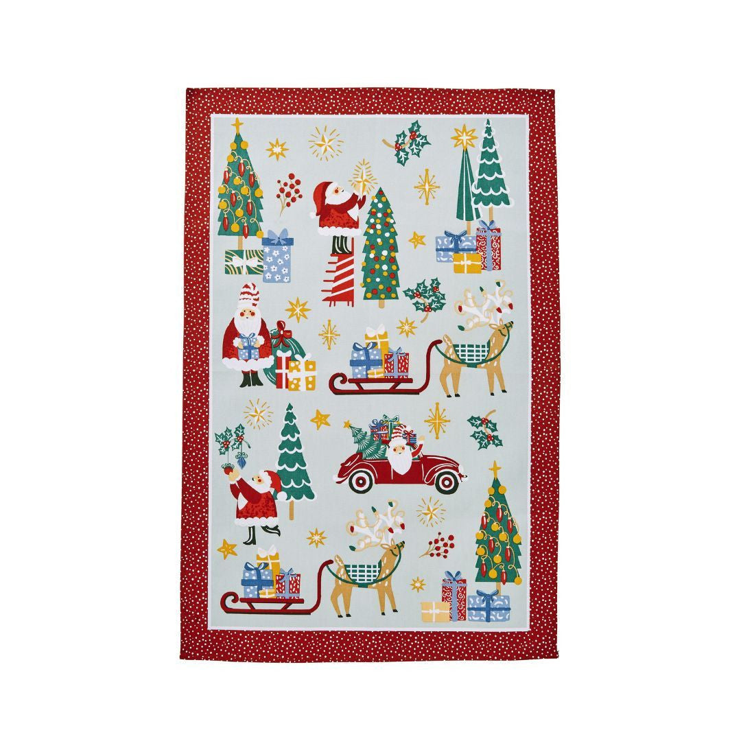 Tis the Season Recycled Cotton Tea Towel.