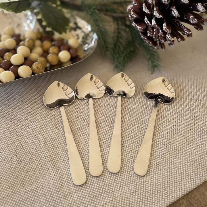 Heart Spoons Set of 4.