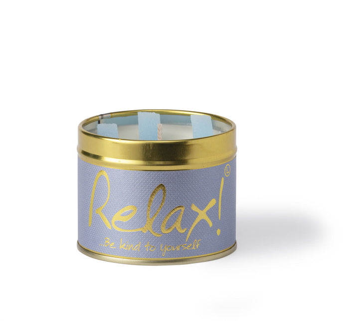 Relax! Scented Candle from Lily-Flame. Handmade in England