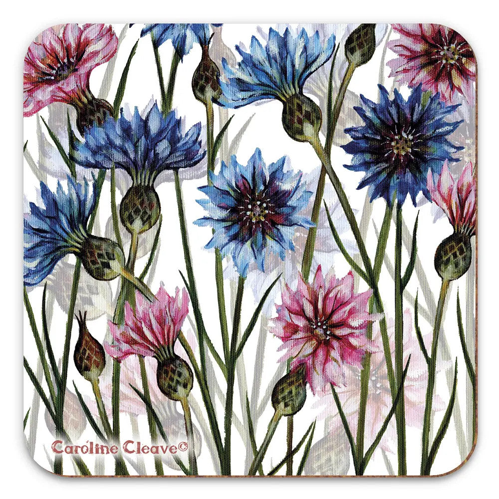 Cornflowers Coaster from Caroline Cleave