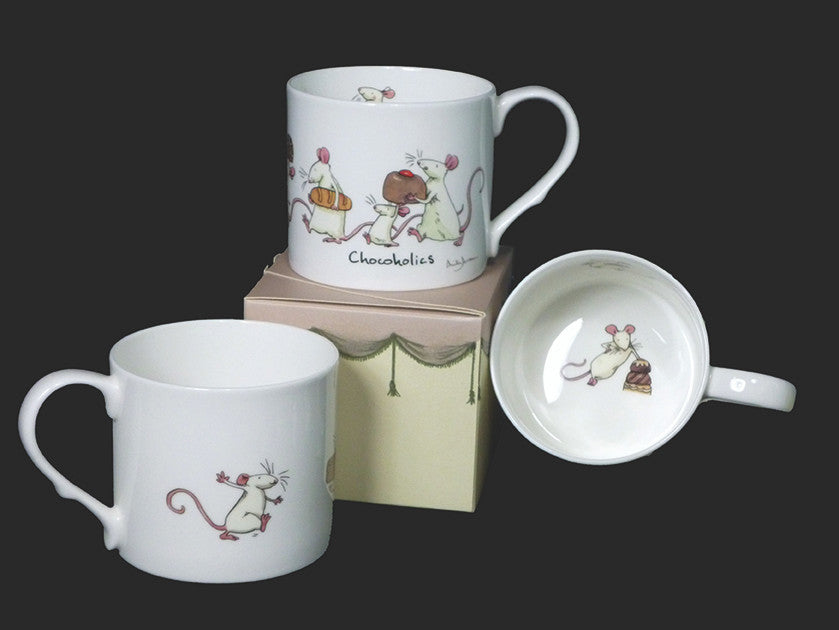 Chocoholics mug by artist Anita Jeram.