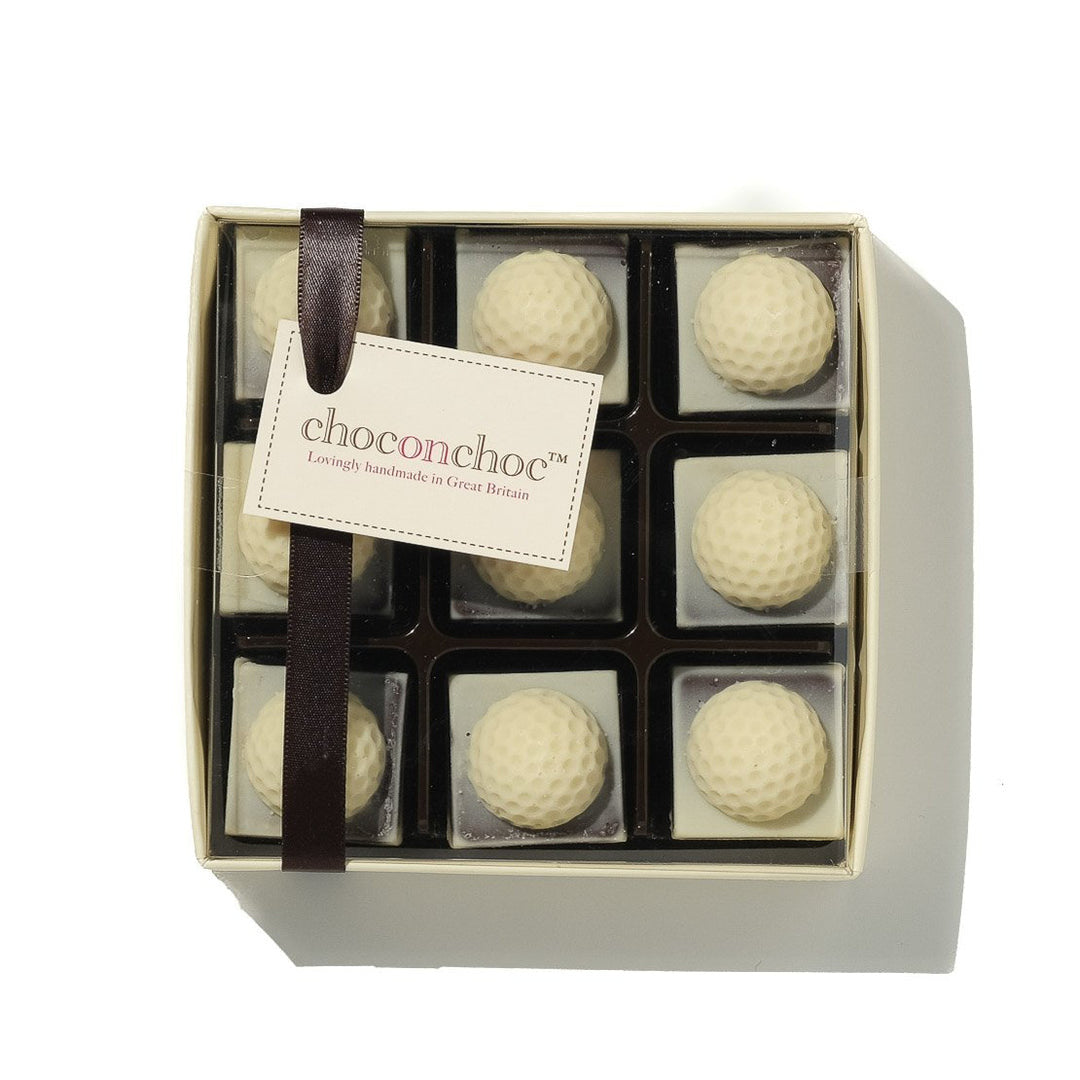 Chocolate Golf Balls by Choc on Choc.