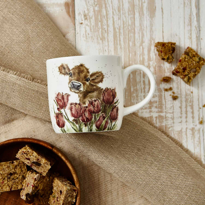 Bessie Bone China Mug from Wrendale Designs by Royal Worcester.