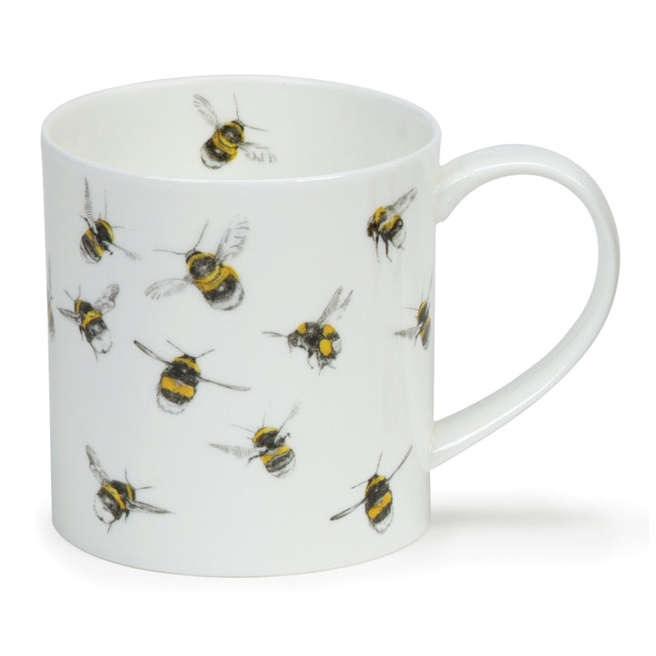 Fine bone china Dunoon Orkney Heather Longmuir Bee mug