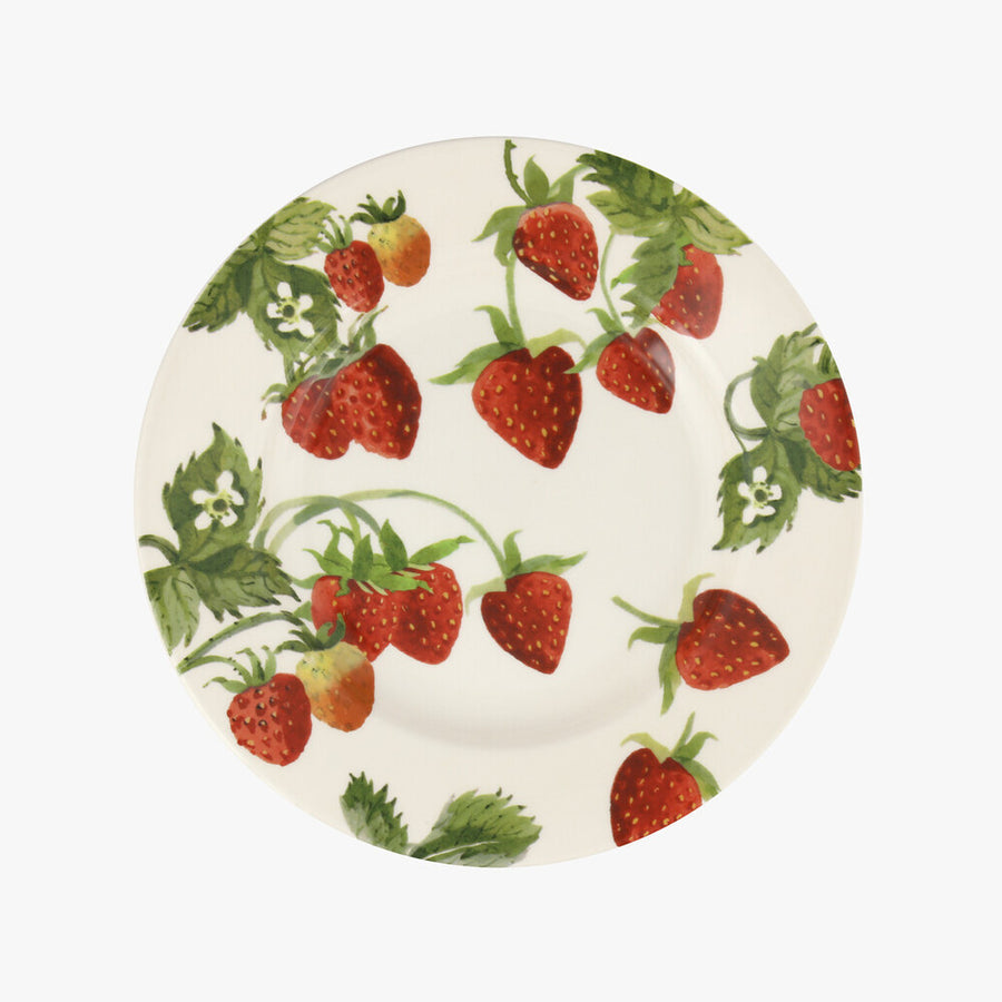 Emma Bridgewater 8 1/2 inch Strawberries plate.