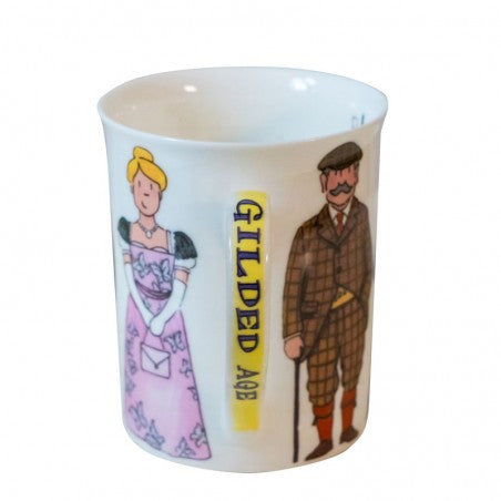 Alison Gardiner Bone China The Gilded Age mug boxed.