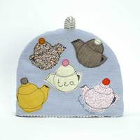 Poppy Treffry Teapots Tea Cosy.